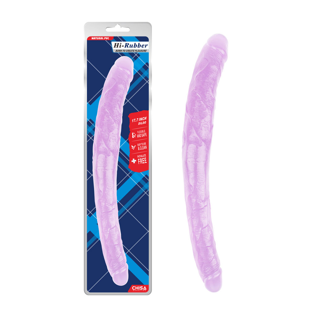 17,8 tums dildo-lila