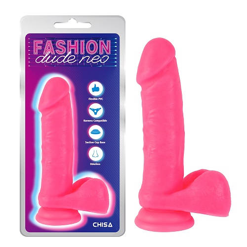 7,6'' Dual Density Cock Dildo Rosa