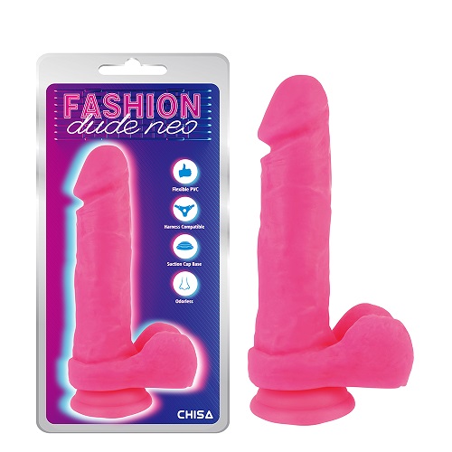 8,2'' Dual Density Cock Dildo Rosa