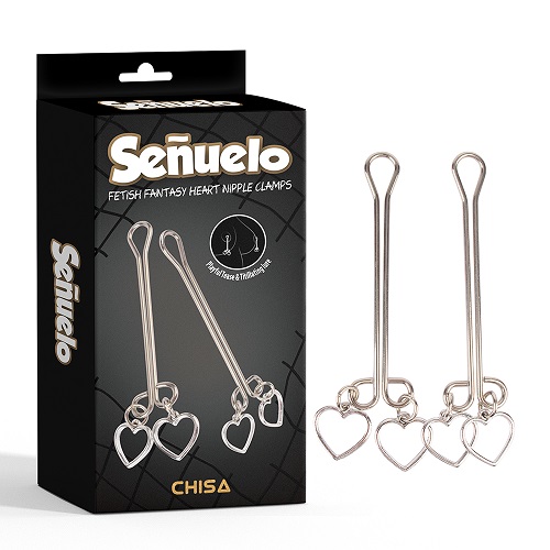 Fetish Fantasy Heart Nipple Clamps