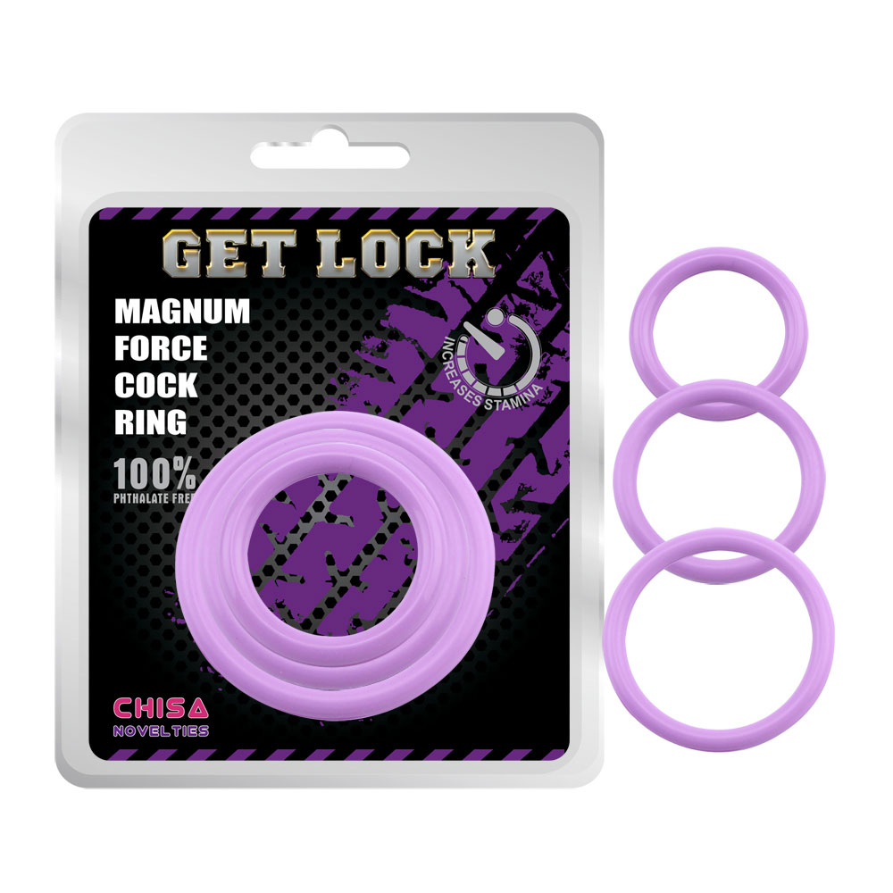 Magnum Force Cock Ring-Lila